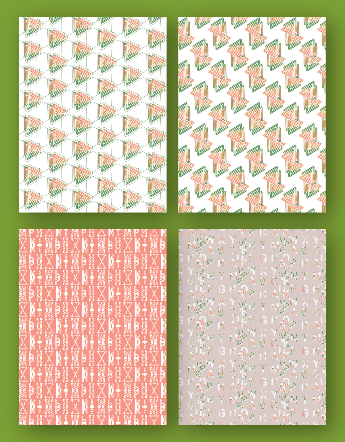 Screenprinted Patterns